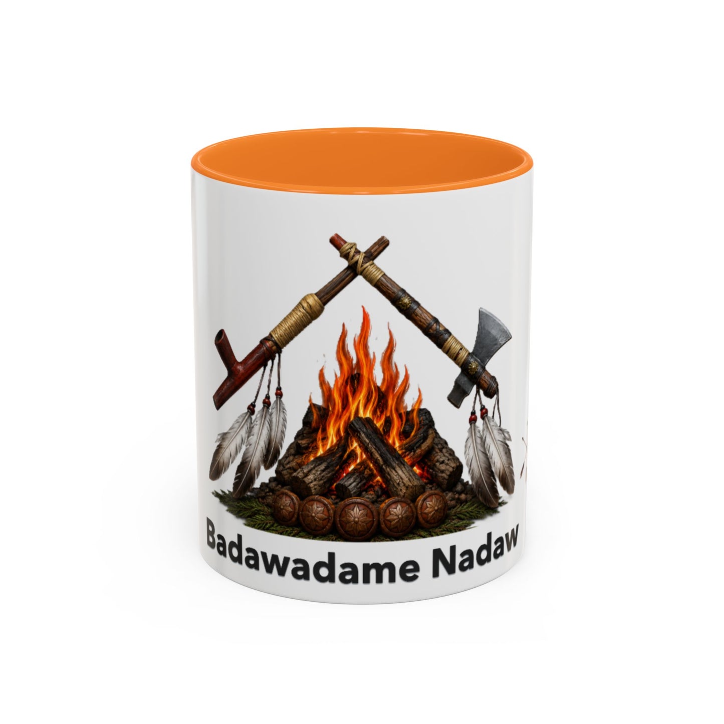Potawatomi Native Pride Campfire Mug — Badawadame Nadaw Design (11oz/15oz)