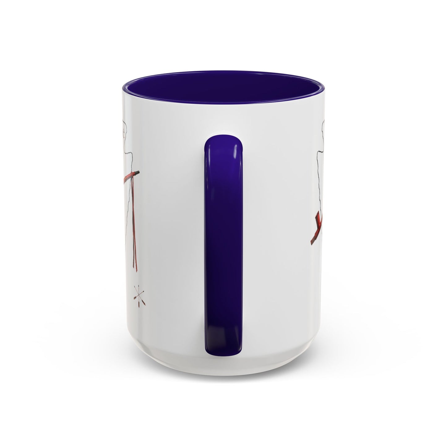 Osage Wazhazhe Tribal Feather Mug (11oz & 15oz) — Native-Inspired Coffee Cup