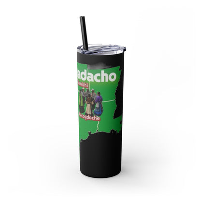Caddo Kadohadoha Texas Map 20oz Skinny Tumbler with Straw