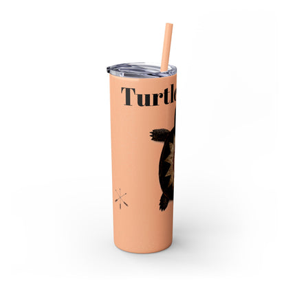 Wyandotte Skinny Tumbler with Straw, 20oz