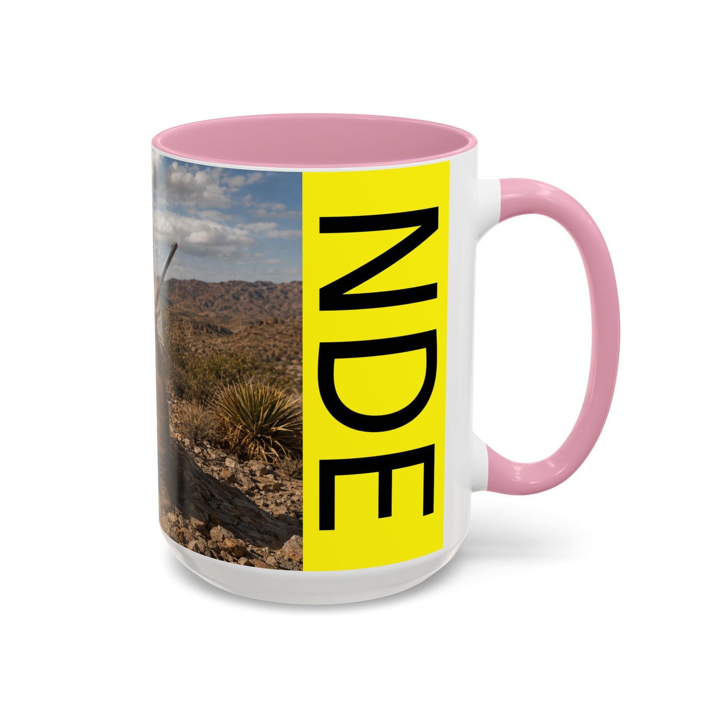 Ft. Sill Apache Desert Scene Coffee Mug — 'N'de' Southwest Landscape 11/15oz