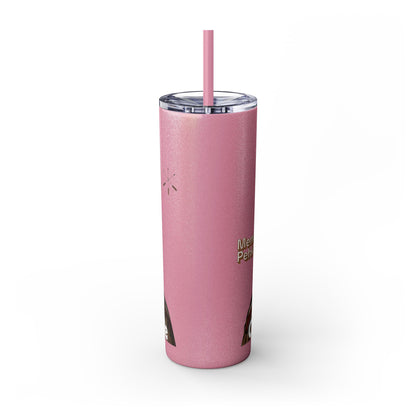 Miami 20oz Skinny Tumbler with Straw — Native Chief Portrait Travel Cup