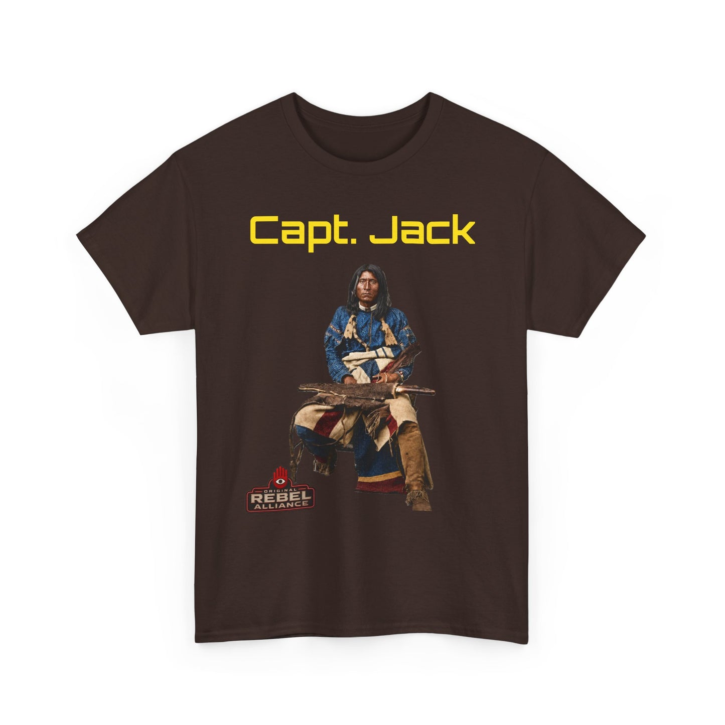 Capt. Jack Graphic Tee — Vintage Captain Illustration Shirt