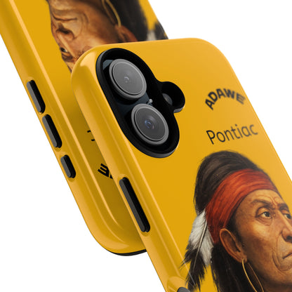 Ottawa Phone Case - ADAWE Canoe & Otter Design (Yellow)