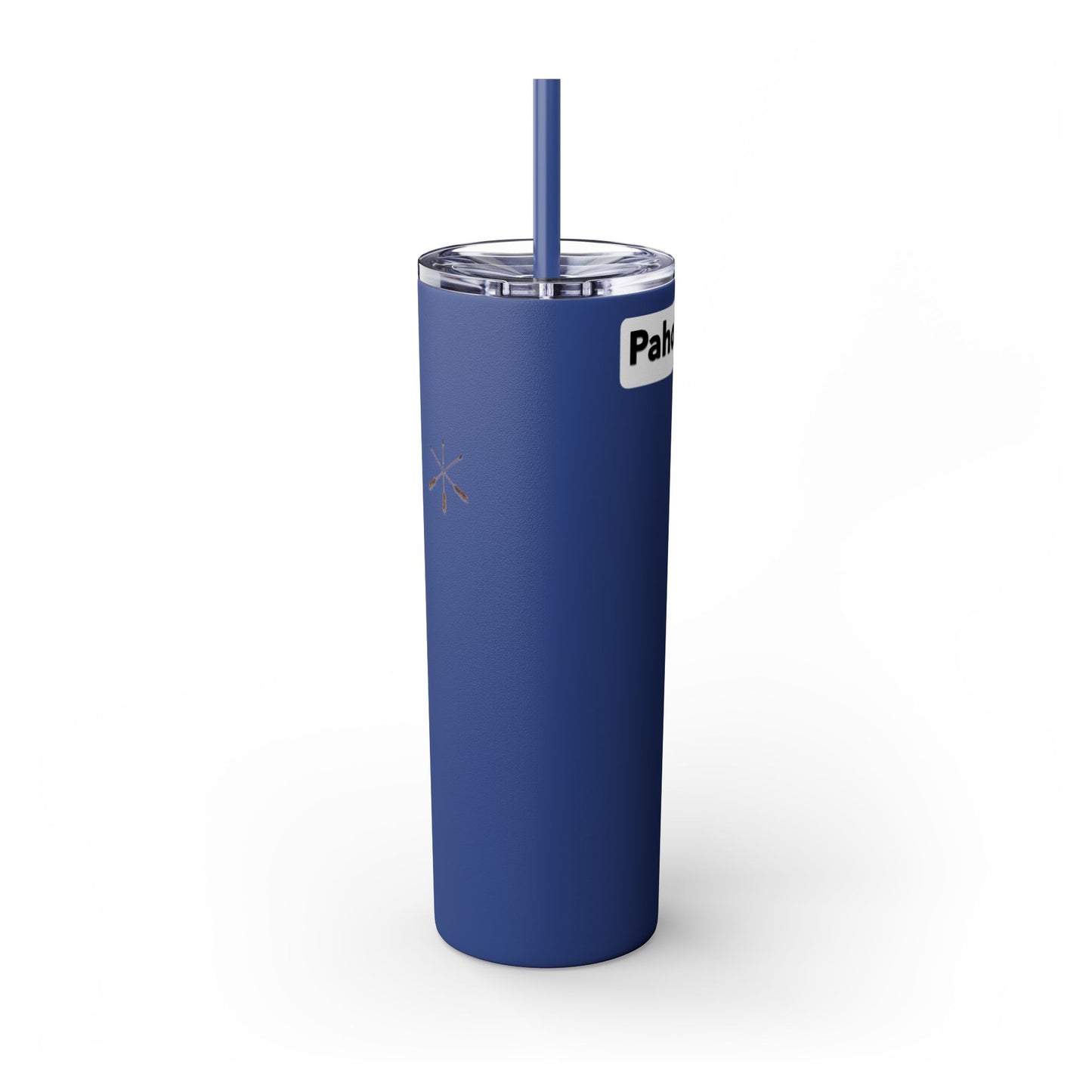 Iowa 20oz Skinny Tumbler with Native Dreamcatcher Design - 'Pahodje' Travel Straw Cup