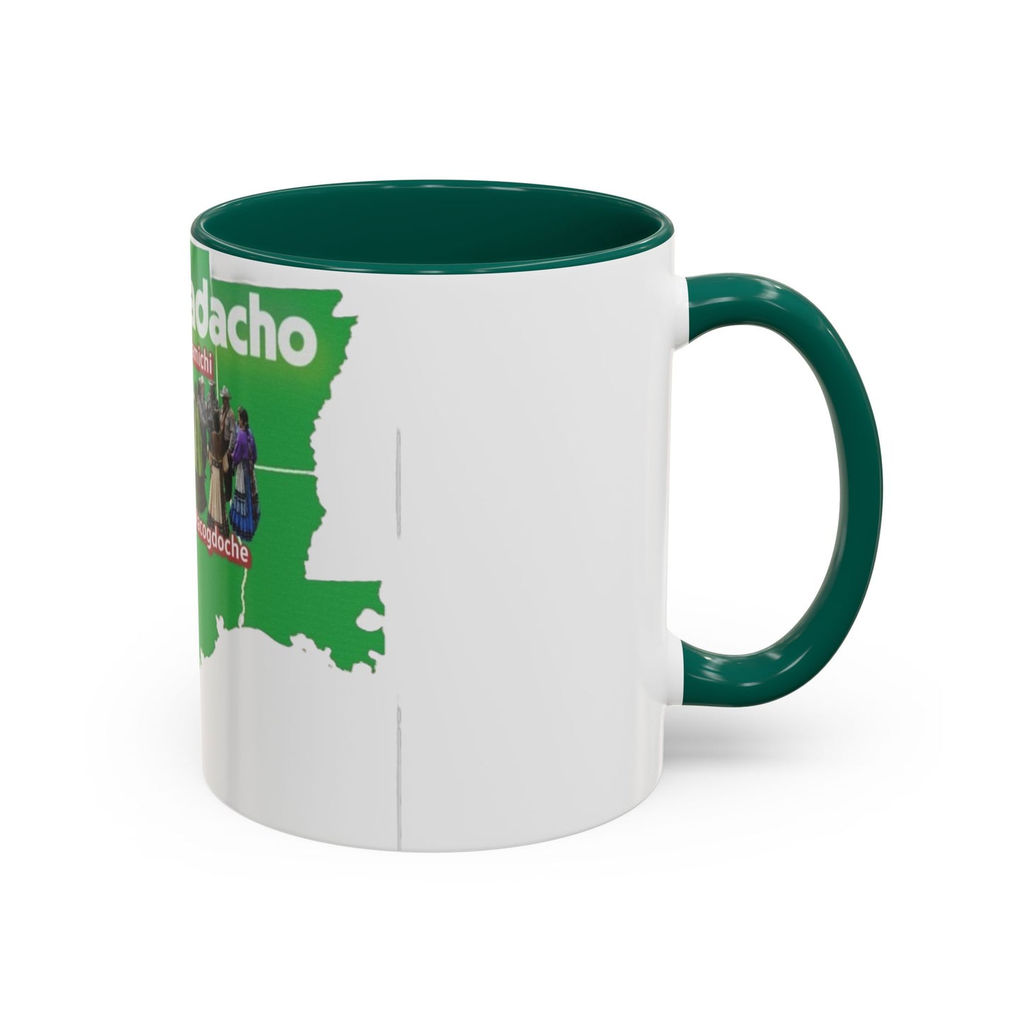 Caddo Kadohadacho Tribal Map Mug — Texas & Nacogdoches Native Pride Coffee Cup (11oz/15oz)