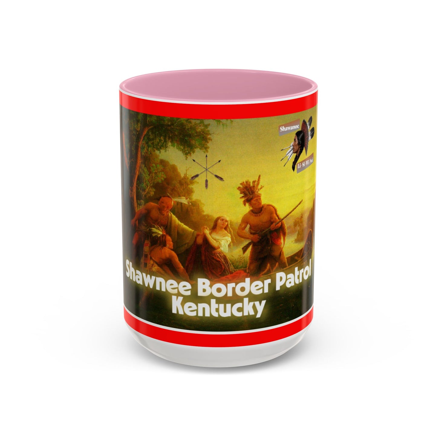 Shawnee Absentee Border Patrol Colorful Mugs (11oz, 15oz)