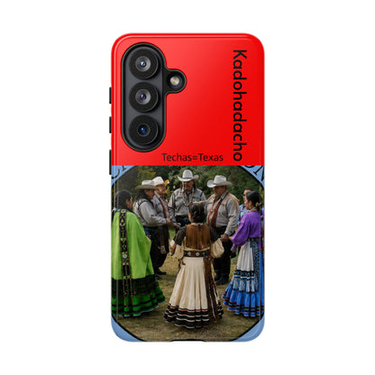 Caddo Phone Case – Native Dancers Photo Design (Kaddhadachto)