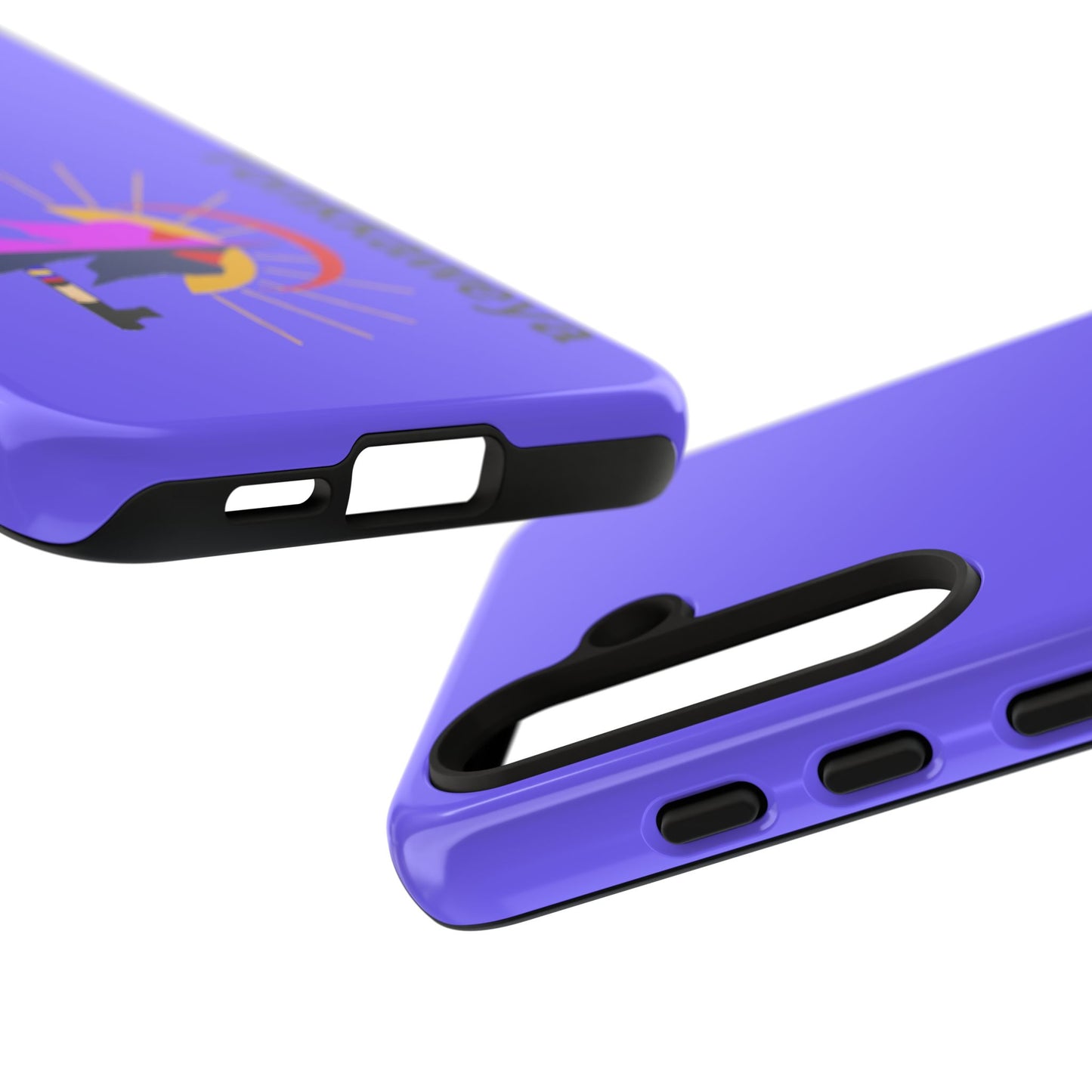 Tonkawa Phone Case — Tonkkaweya Sunrise Design (Protective Purple Hard Shell)