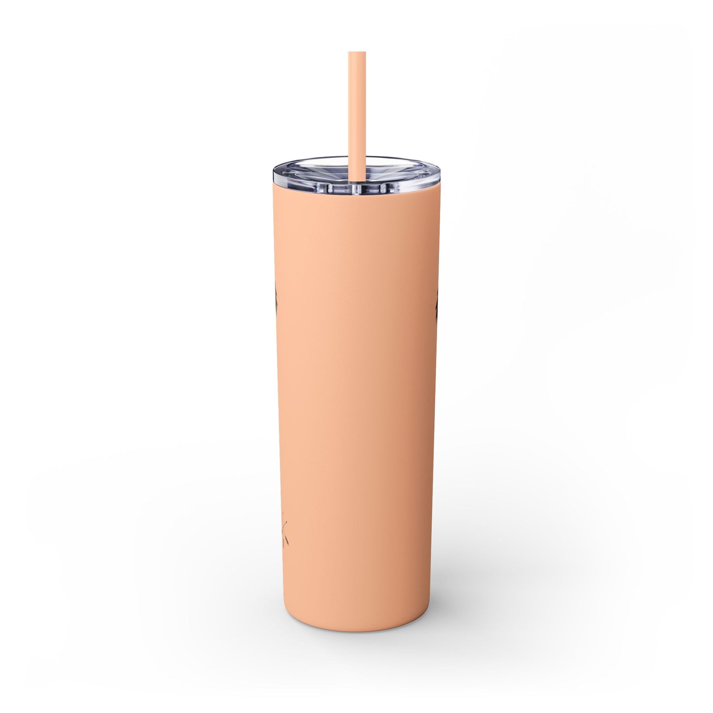 Delaware West Turtle Skinny Tumbler 20oz — Colorful Sea Turtle Travel Cup with Straw