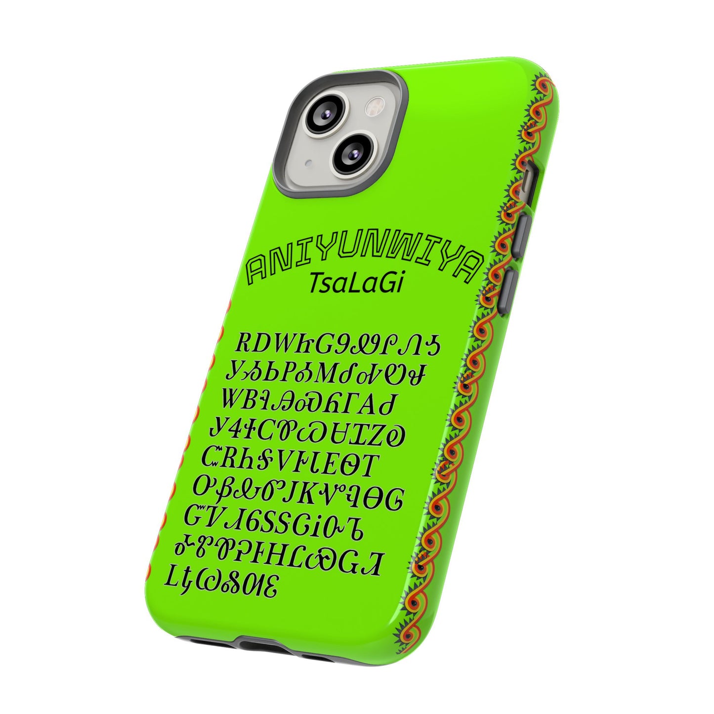 Cherokee Phone Case — Anityuniwya TsaLaGi Star Design (Protective Tough Case)