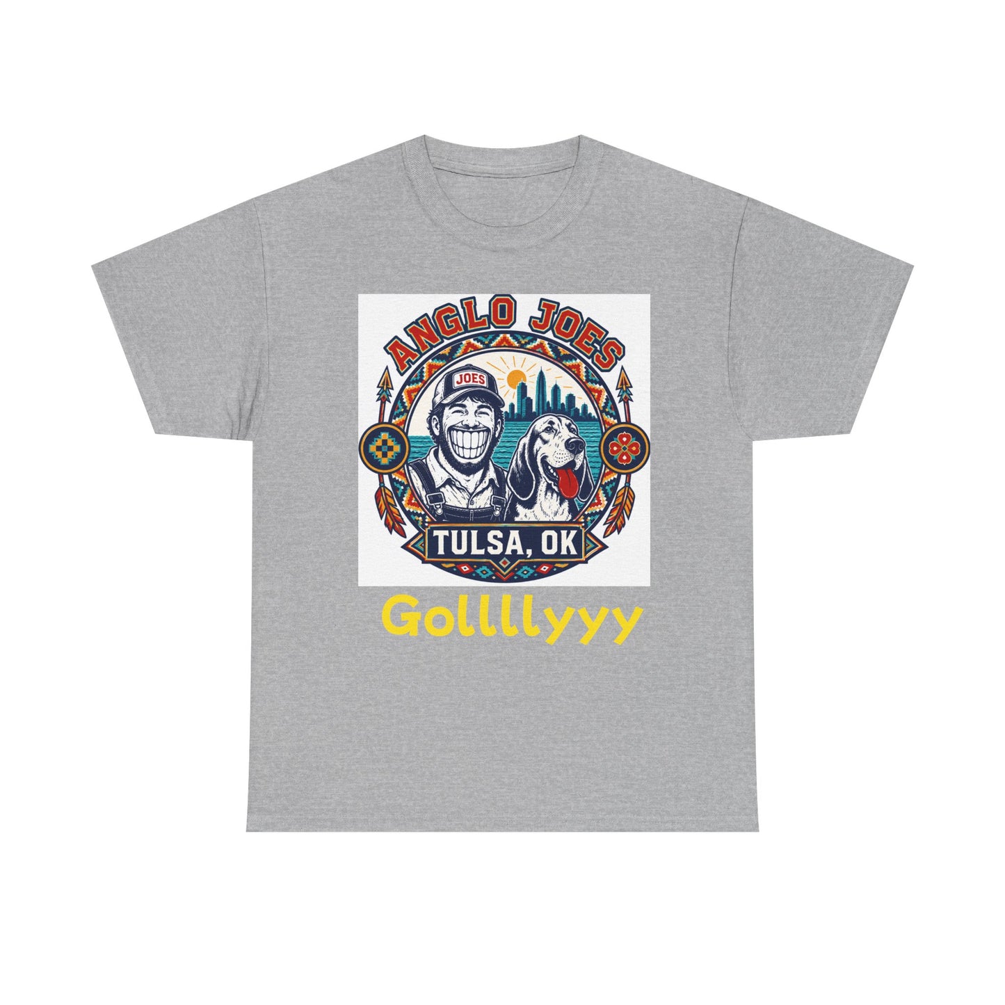 Tulsa Anglo Joe’s Tee — 'Gollllyyy' Retro Sports Graphic T-Shirt