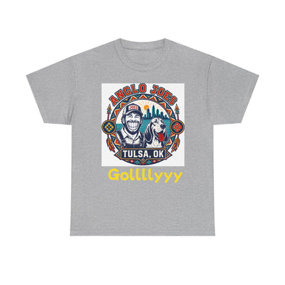 Tulsa Anglo Joe’s Tee — 'Gollllyyy' Retro Sports Graphic T-Shirt