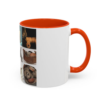 Aztec Artifact Photos Collage Coffee Mug (11oz/15oz)