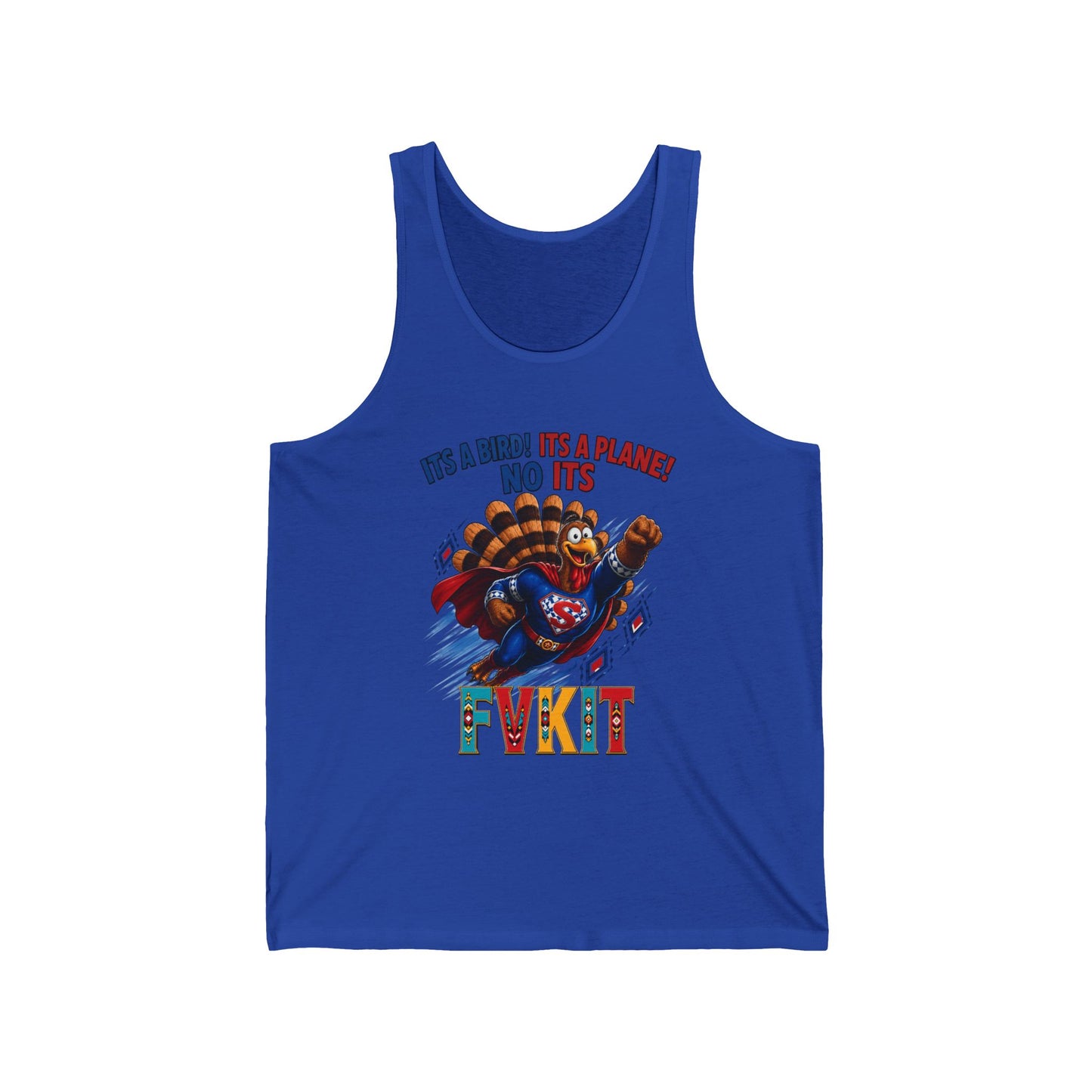 Turkey 'FVKIT' Tank Top —  Game Novelty Sports Tank