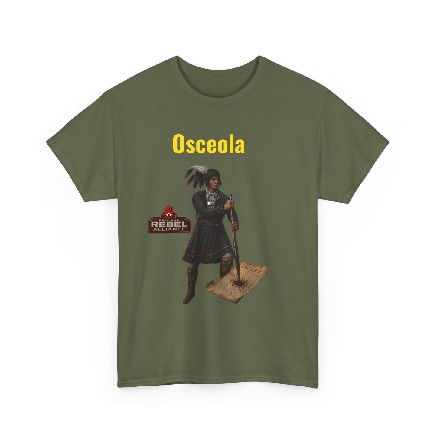 Osceola T-Shirt — Seminole Rebel Historical Tribute Tee