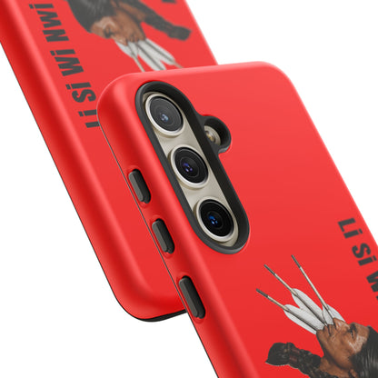 Absentee Shawnee Headdress Phone Case — 'Li Si Wi Ni' Design