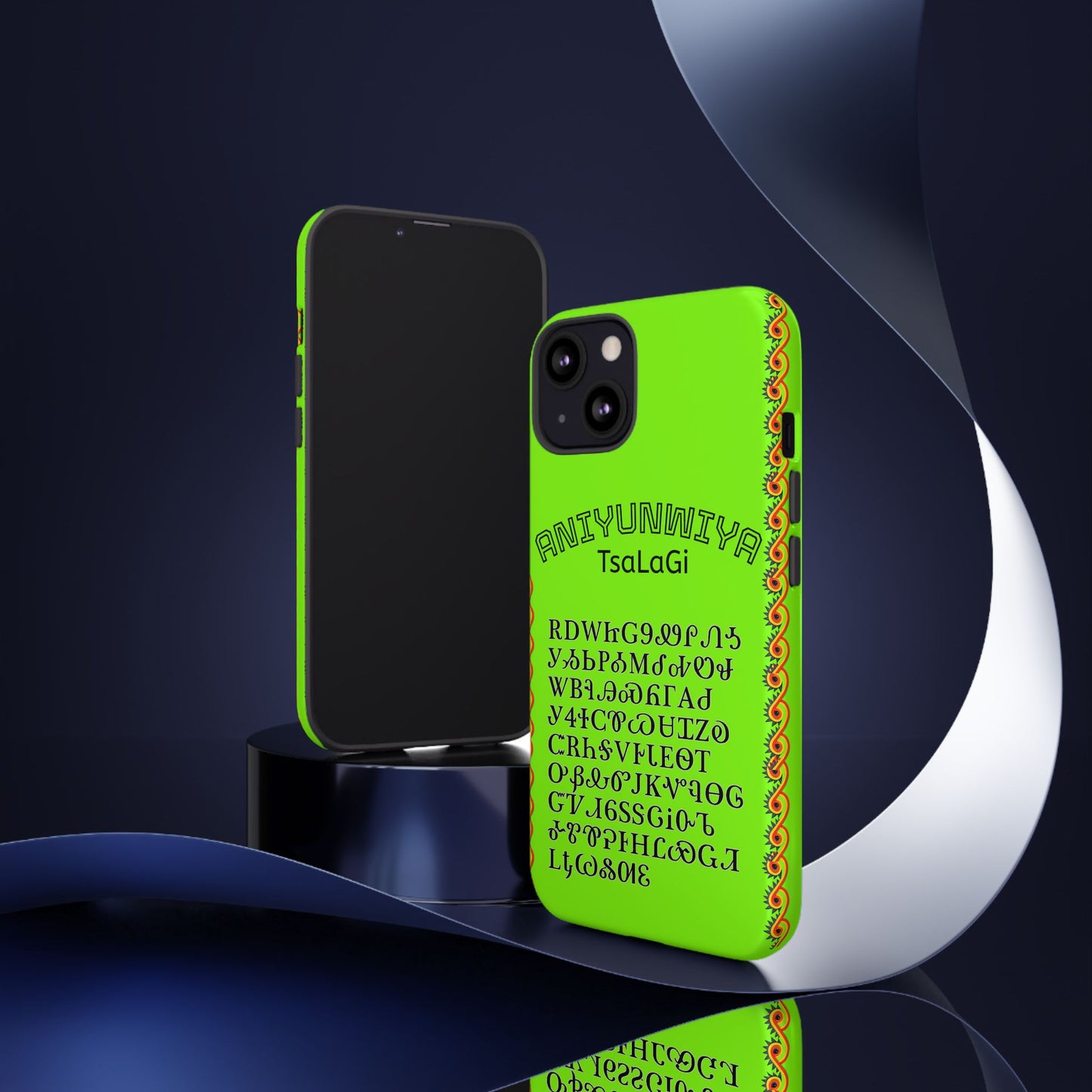Cherokee Phone Case — Anityuniwya TsaLaGi Star Design (Protective Tough Case)
