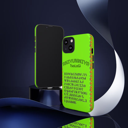 Cherokee Phone Case — Anityuniwya TsaLaGi Star Design (Protective Tough Case)