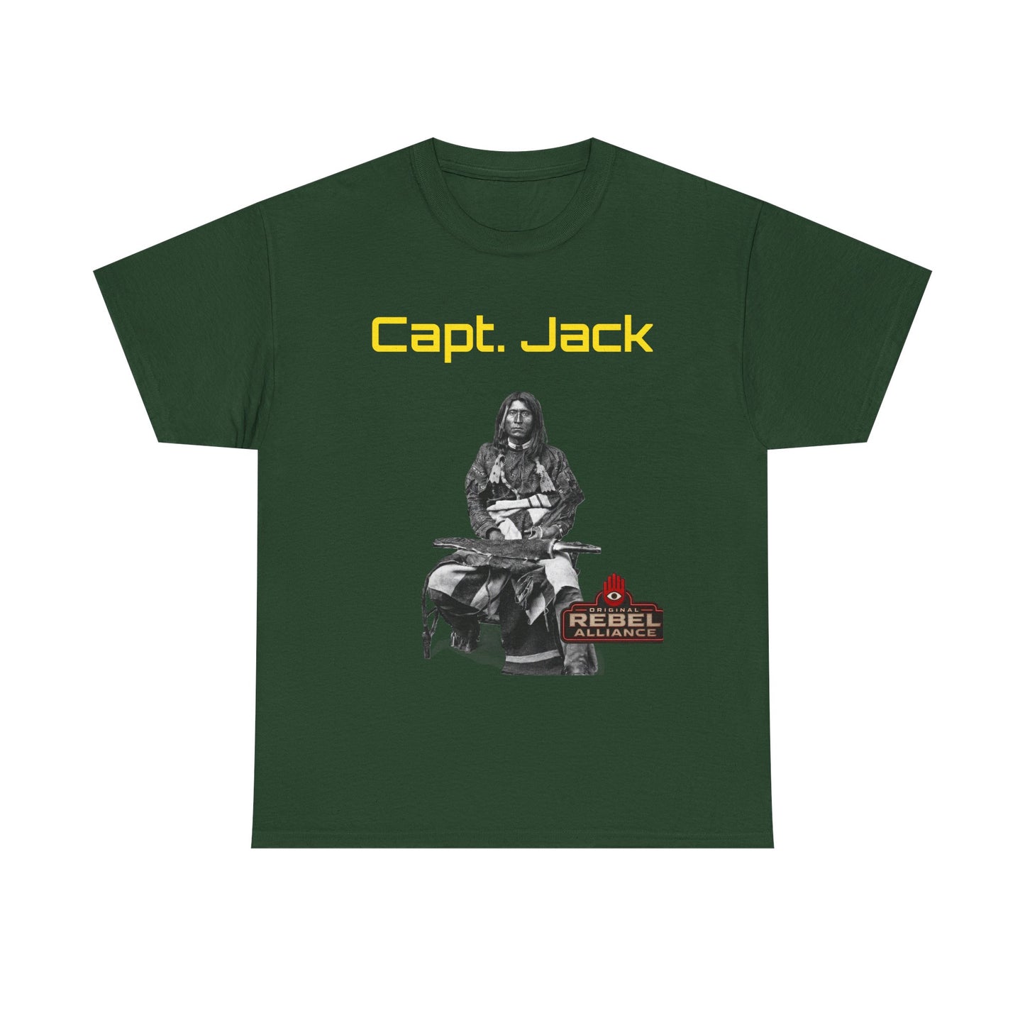 Capt. Jack Graphic Tee — Rebel Archer Vintage Arrow Back Print