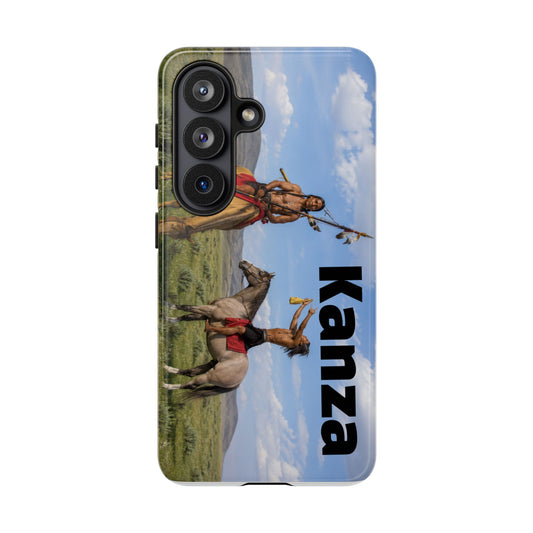 Kaw Native Warrior Phone Case — Personalized 'Kanza' Protective iPhone Cover