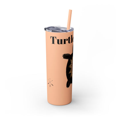 Wyandotte Skinny Tumbler with Straw, 20oz