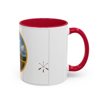 Muscogee Scenic Harvest Coffee Mug – Rustic Countryside Landscape 11oz/15oz