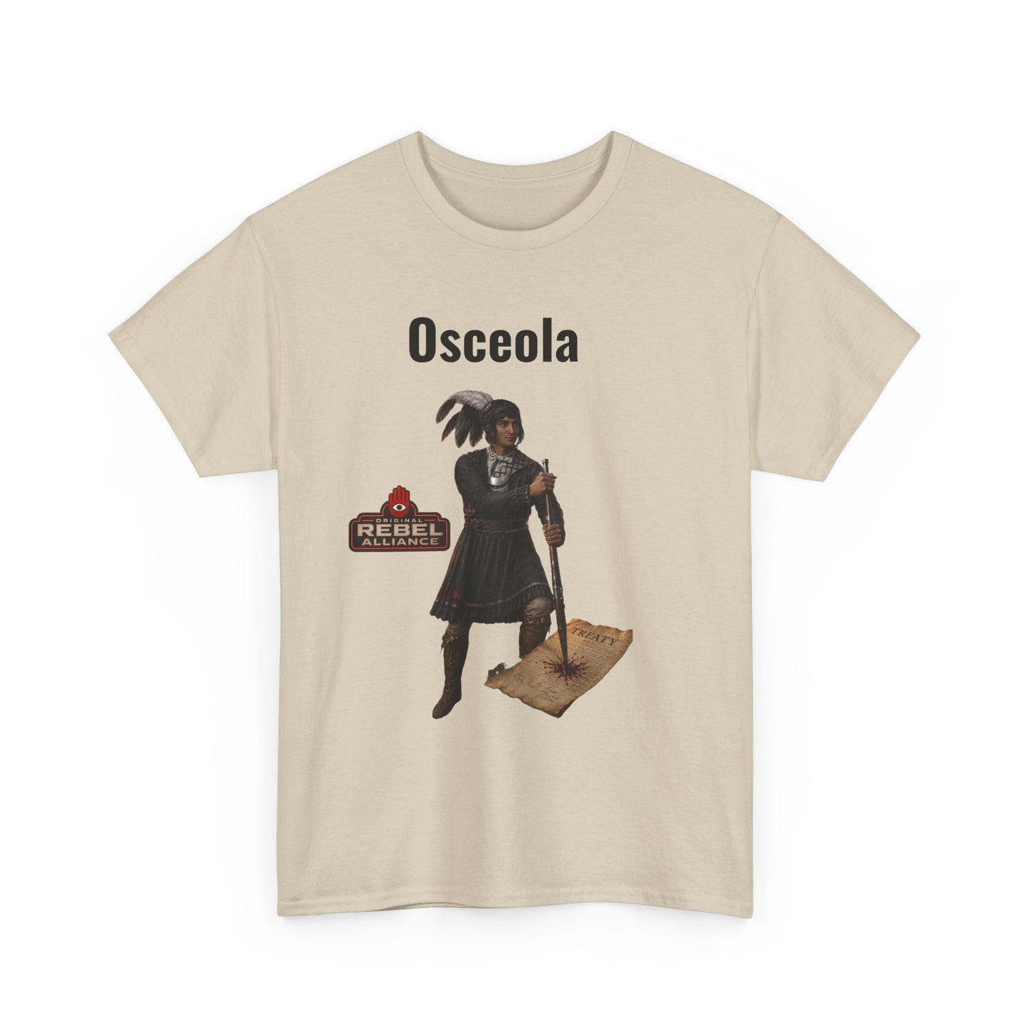 Osceola T-Shirt — Seminole Rebel Historical Tribute Tee