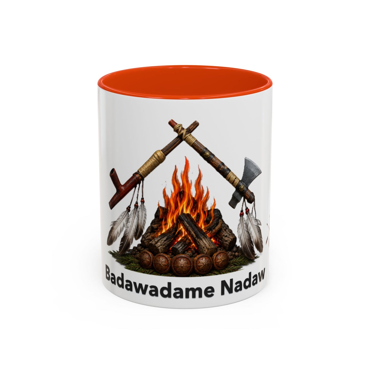 Potawatomi Native Pride Campfire Mug — Badawadame Nadaw Design (11oz/15oz)