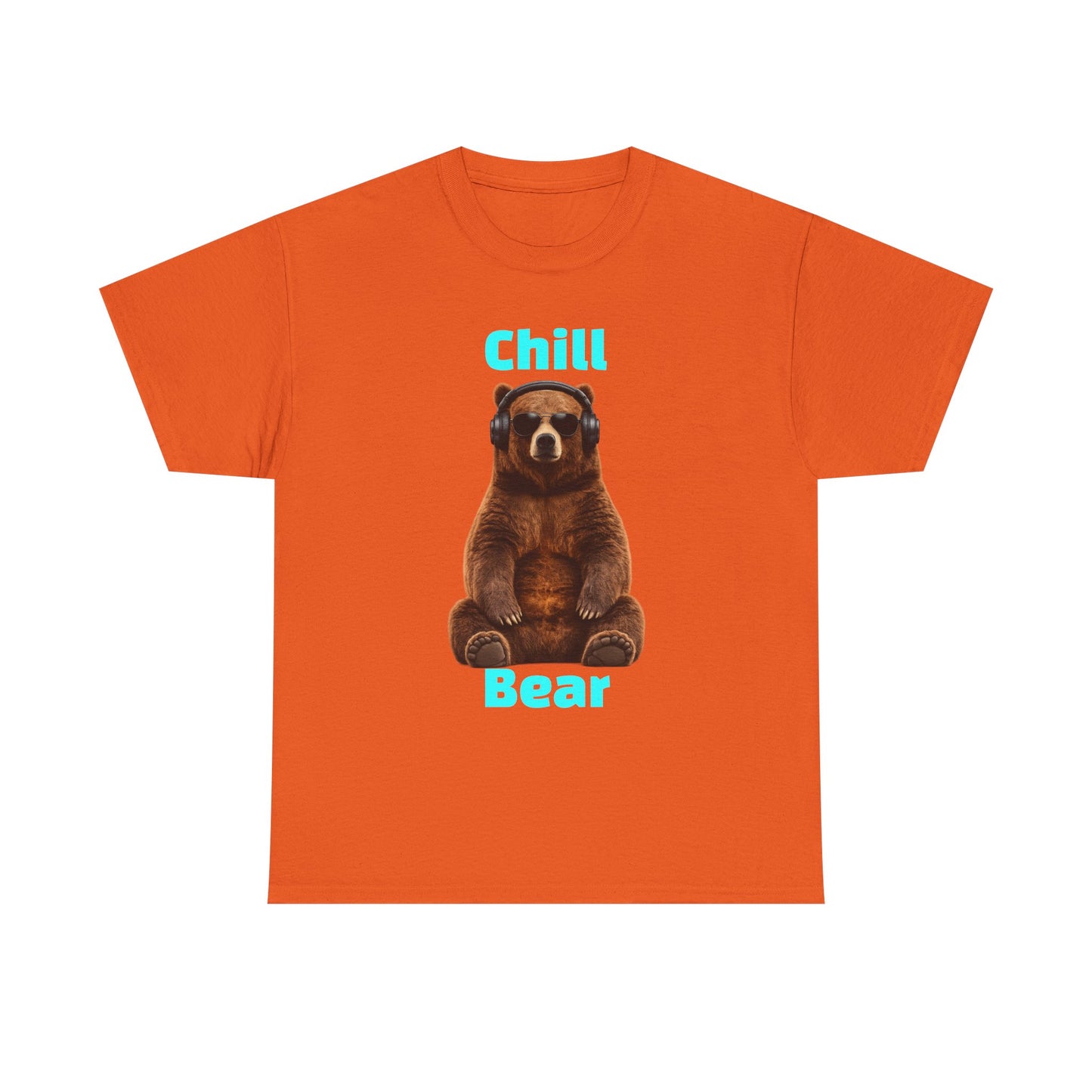 Chill Bear Tee — Cute Relaxed Bear Graphic T-Shirt