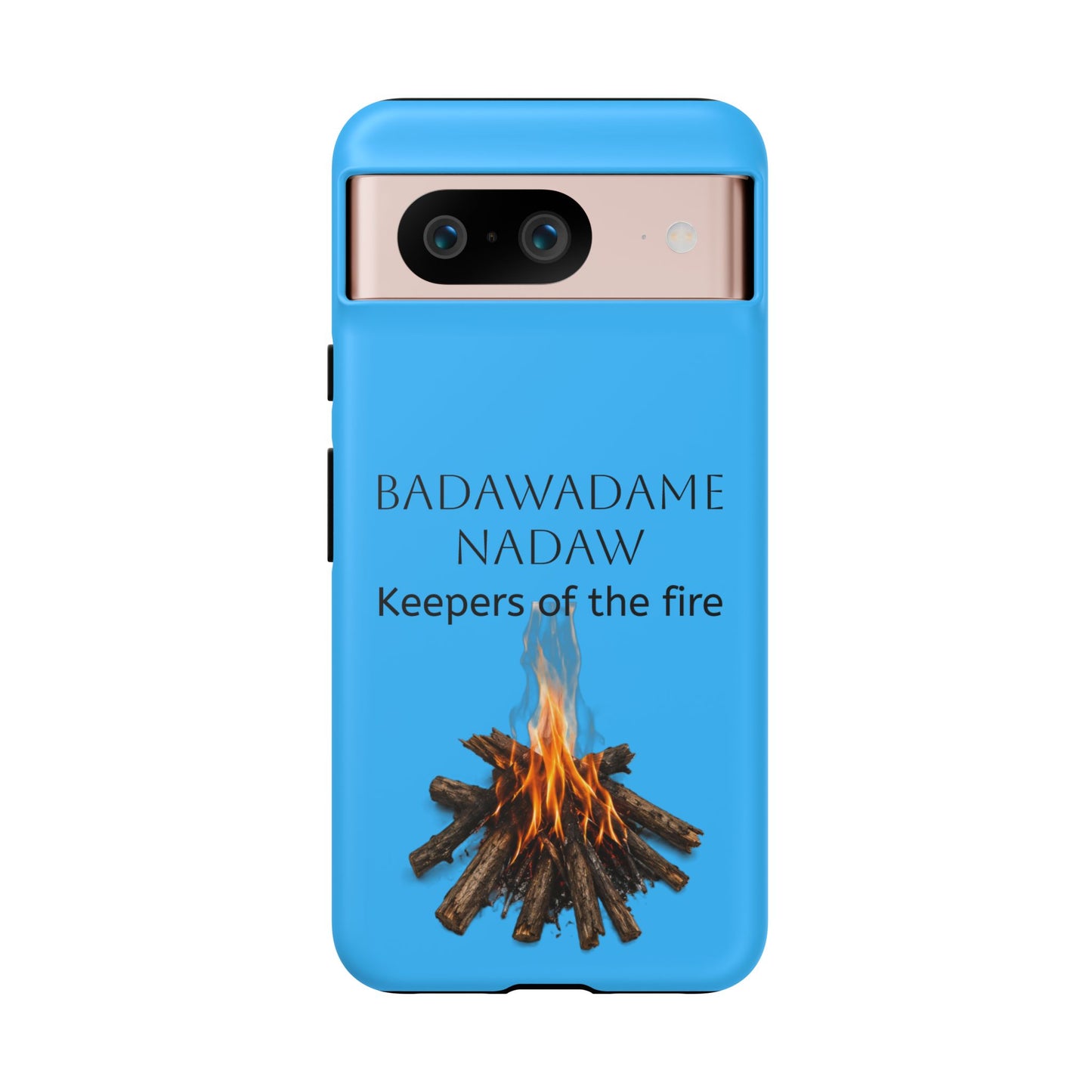 Pottawatomi Tough Cases: 'Badawadame Nadaw' Campfire & Tools Phone Case