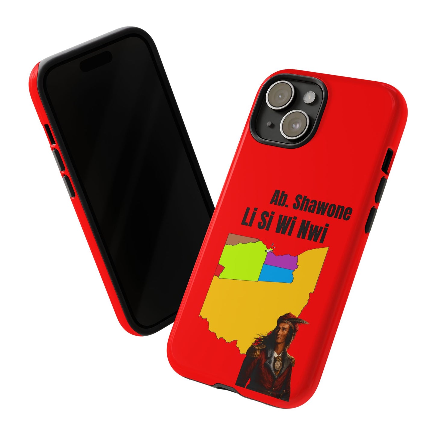 Absentee Shawnee homelands Phone Case — 'Li Si Wi Ni' Design