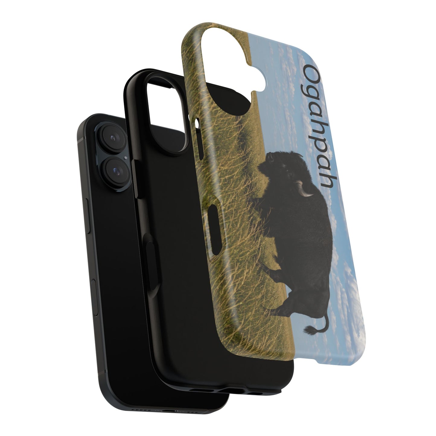 Quapaw Ogahpah Buffalo Phone Case — Native-Inspired Tough Case