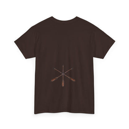 Turkey Mountain Biker Tee — 'Turkey Mtn Tulsa! Heck Yeah!' Graphic T-Shirt