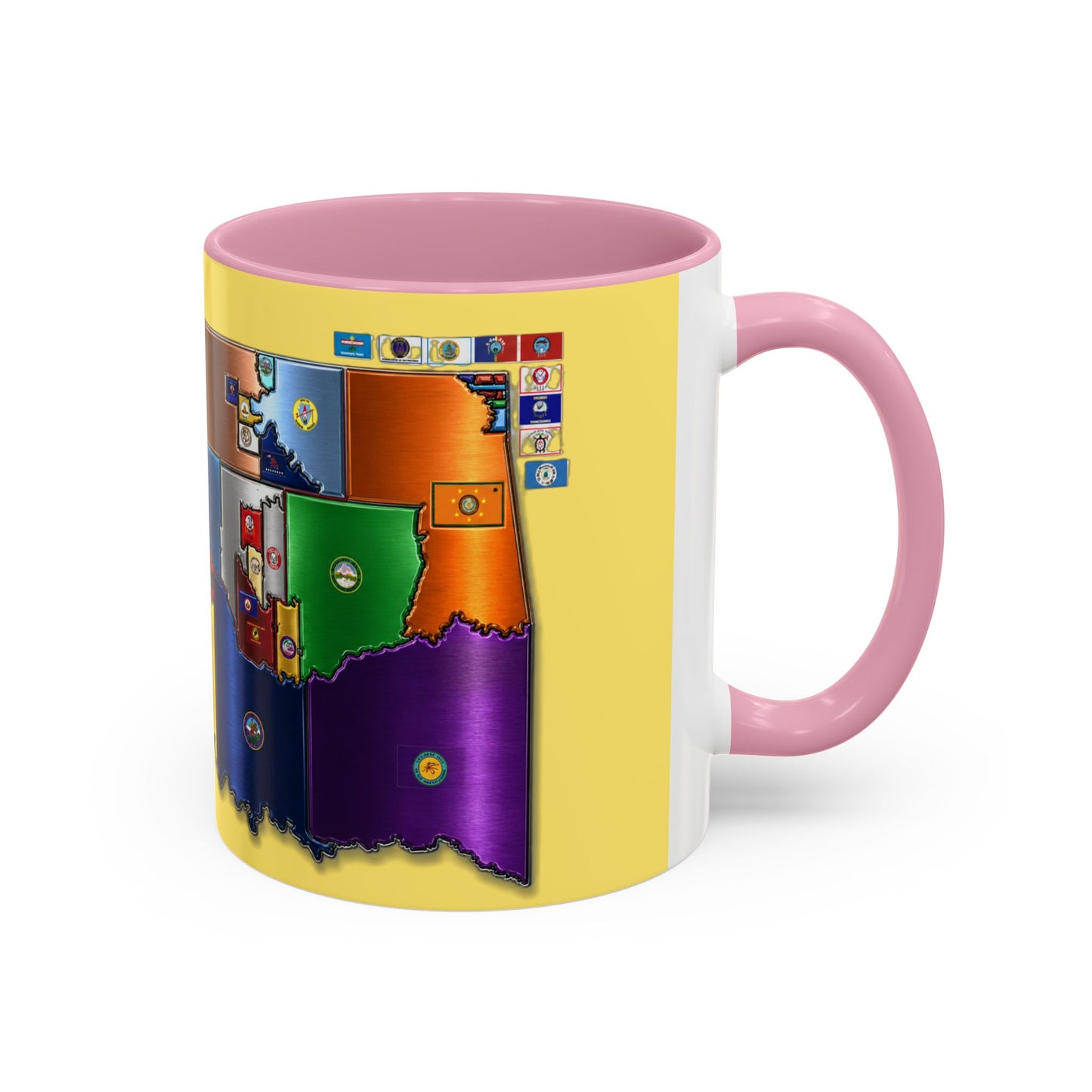 NDN Terr Colorful Mugs (11oz, 15oz)