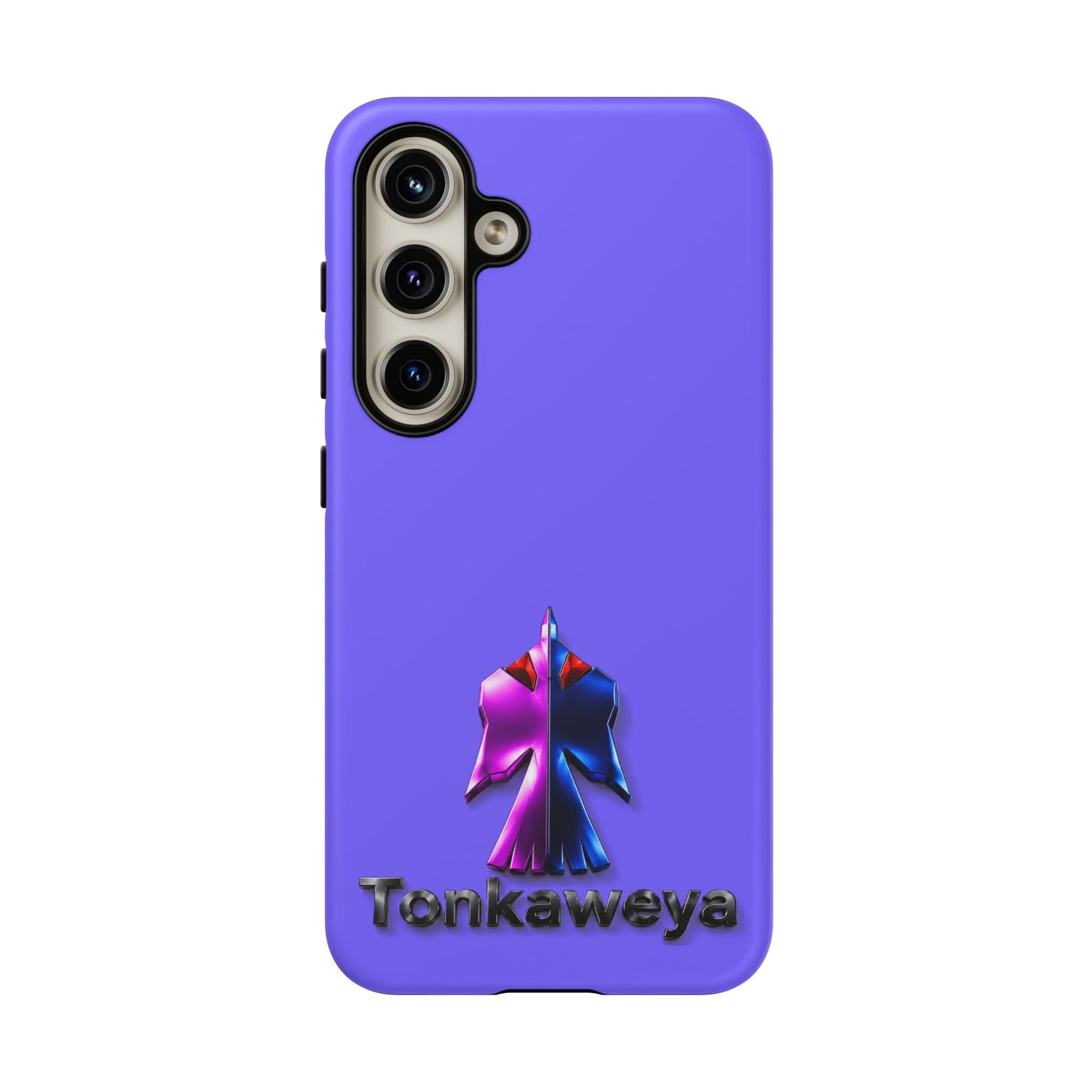 Tonkawa Phone Case — Tonkkaweya Sunrise Design (Protective Purple Hard Shell)