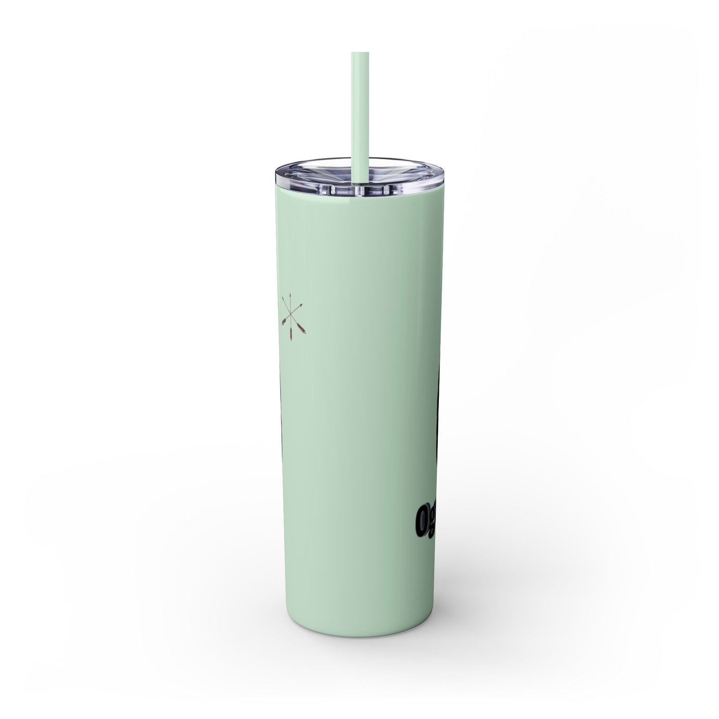 Quapaw Buffalo Skinny Tumbler 20oz — Ogahpahka Design
