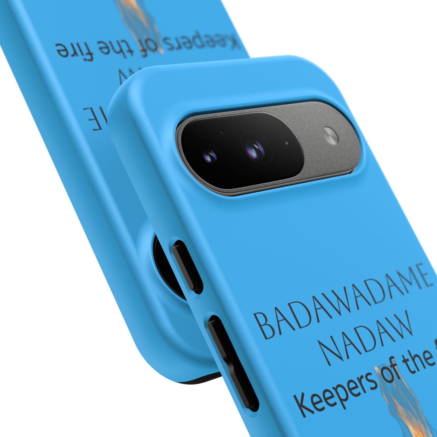 Pottawatomi Tough Cases: 'Badawadame Nadaw' Campfire & Tools Phone Case
