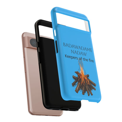 Pottawatomi Tough Cases: 'Badawadame Nadaw' Campfire & Tools Phone Case