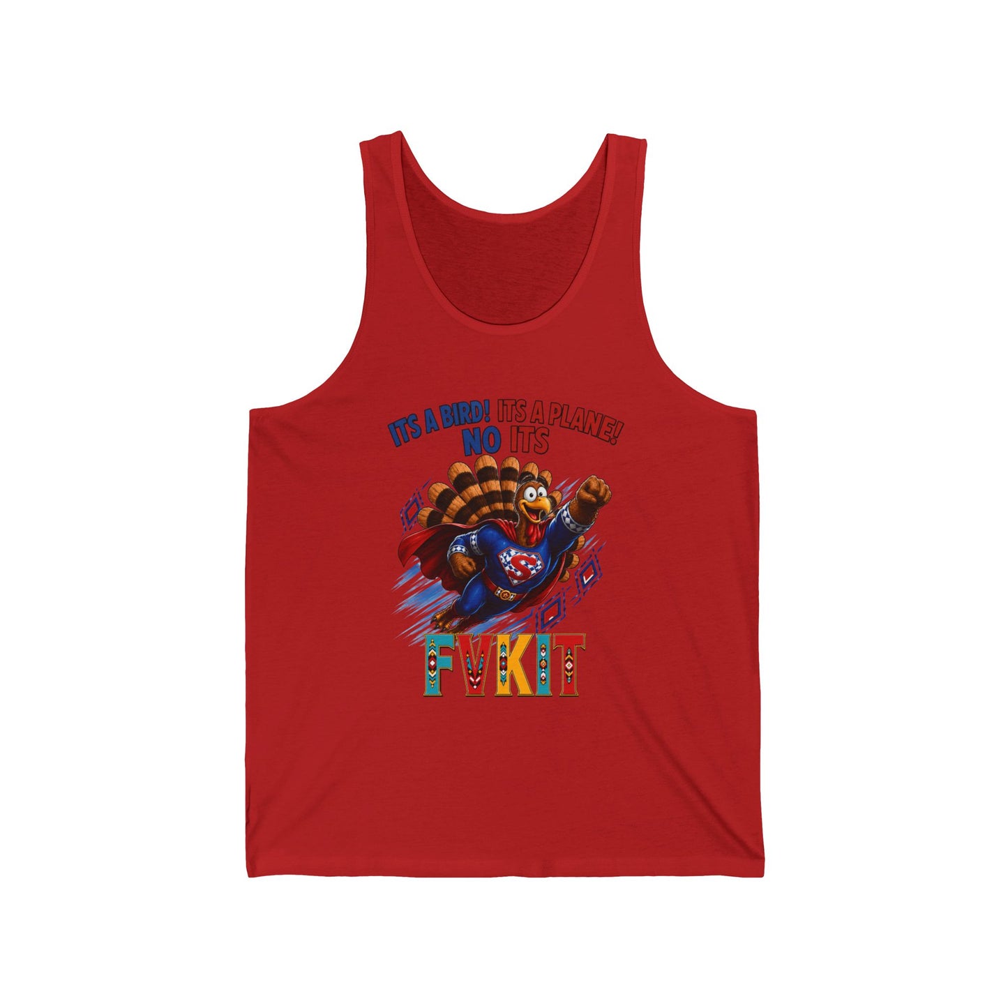 Turkey 'FVKIT' Tank Top —  Game Novelty Sports Tank