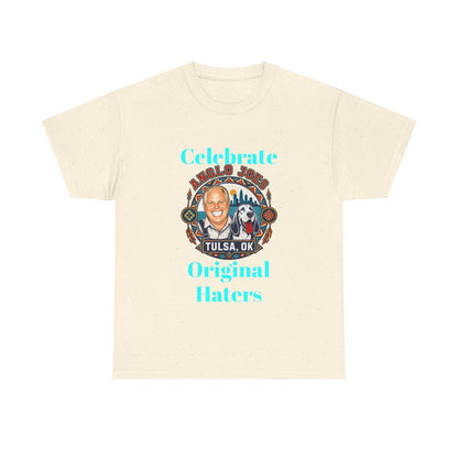 Celebrate Original Haters Tee — Tulsa OK Graphic T-Shirt