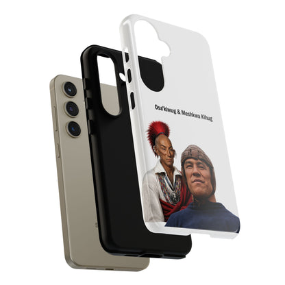 Sac&Fox Phone Case — 'Blackhawk' Raven Crest Protective Tough Case