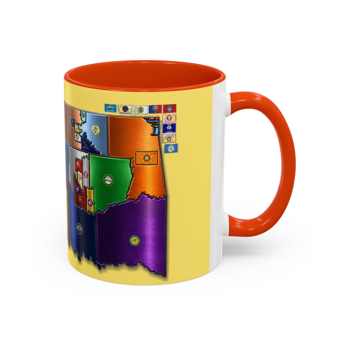 NDN Terr Colorful Mugs (11oz, 15oz)