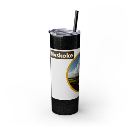 Muscogee Skinny Tumbler