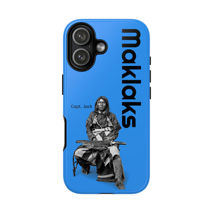Modoc Blue 'Maklaks' Tough Phone Case with Eagle Drum Design