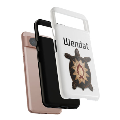 Wyandotte Wendat Turtle Phone Case — Indigenous Turtle Shield Design