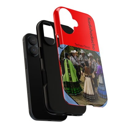 Caddo Phone Case – Native Dancers Photo Design (Kaddhadachto)