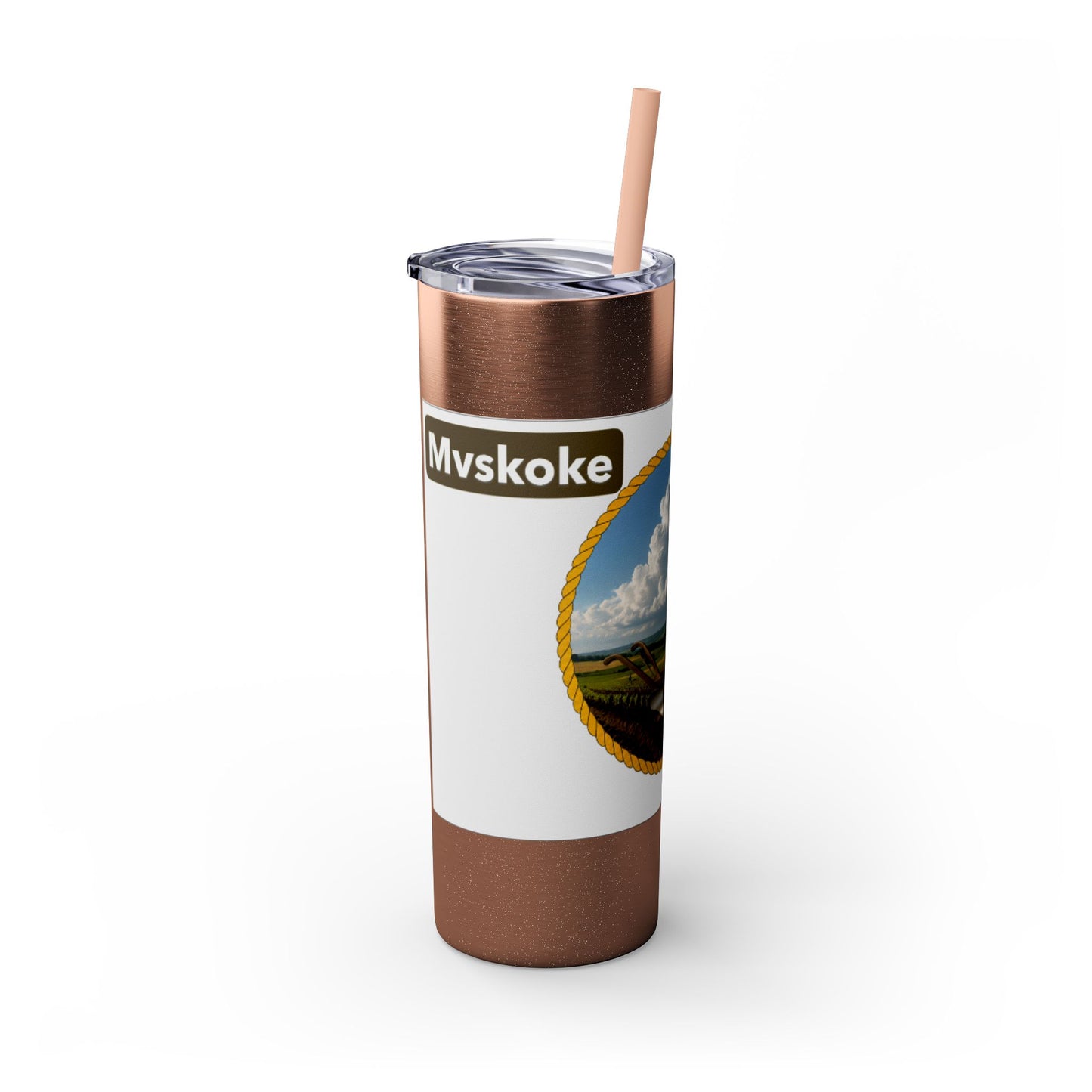 Muscogee Skinny Tumbler