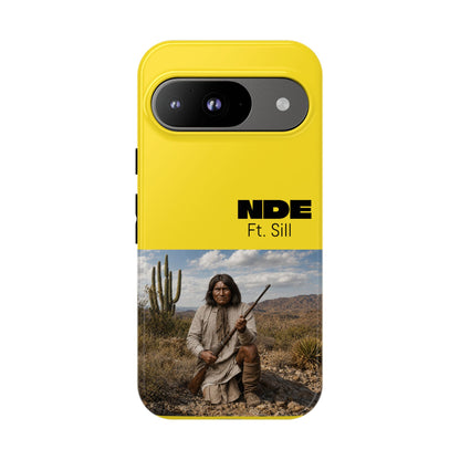 Ft. Sill Phone Case — Yellow ‘NDE Ft. Sill’ Desert Photo Protective Cover
