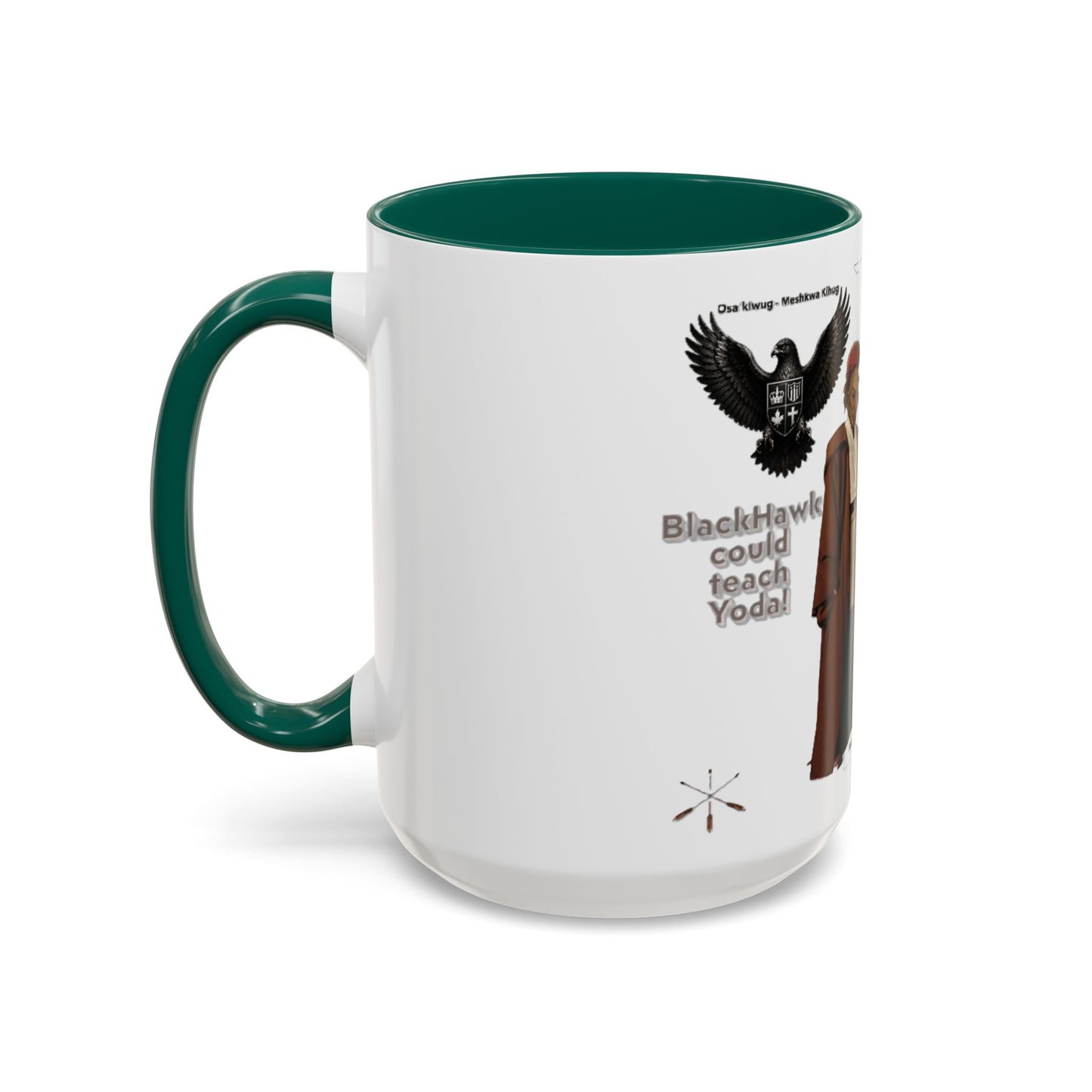 Blackhawk Map Mug — Obi-Wan Kenobi Illustrated Coffee Cup (11oz/15oz)